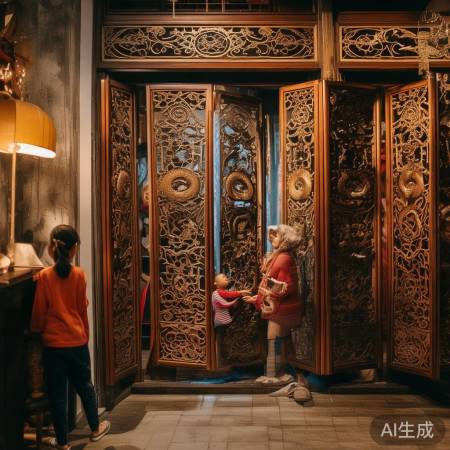 调整大门风水，屏风玄关化解财运