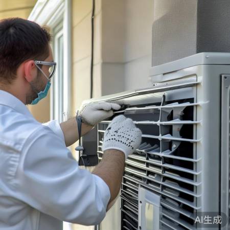 空调减少异响方法