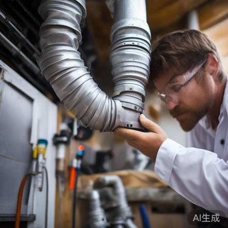 管道连接，注意密封