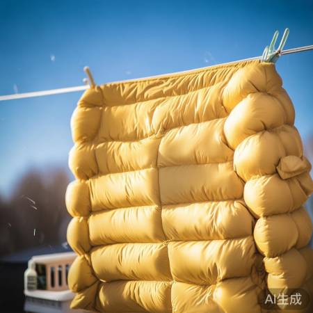 羽绒棉服洗后恢复柔软方法