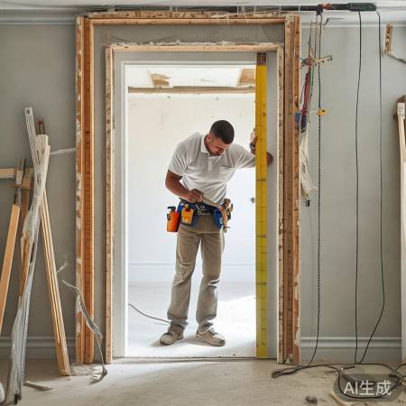 “水电改造后，刷漆前换防盗门”