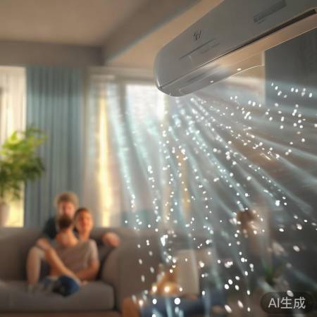 舒适空调，全方位送风