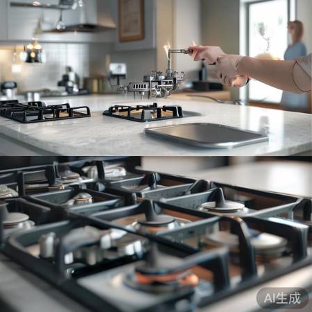 燃气灶种类多样，操作原理一致