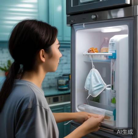 口罩放冰箱消毒误，消毒柜更有效