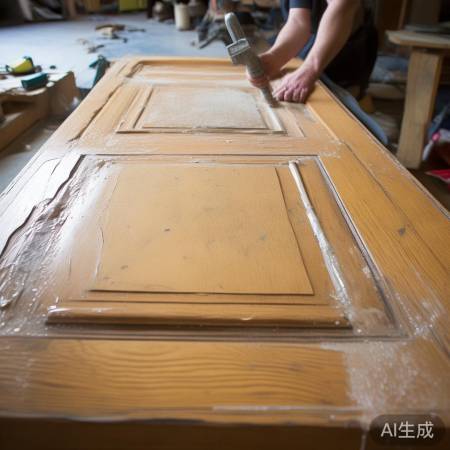 老化门体粘合加固