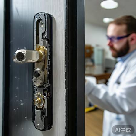 指纹锁故障，勿自行拆解