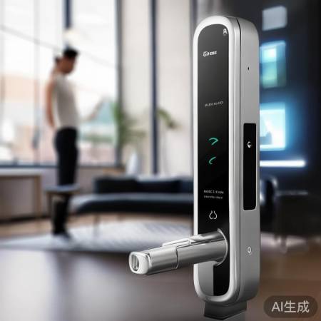 德犬智能锁，操作简单，语音开门