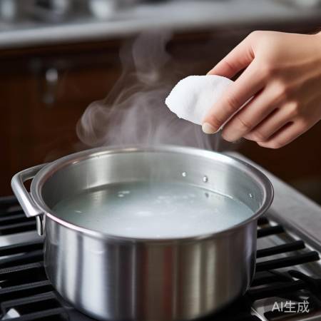 适量碱水除垢，蒸汽更纯净
