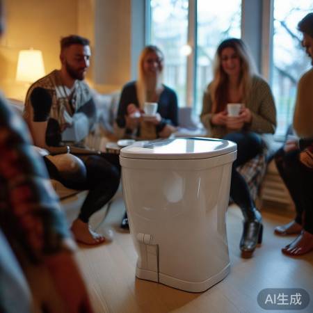 “智能马桶水箱，舒适生活小帮手