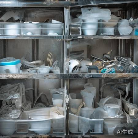 物品分开放，消毒液全覆盖