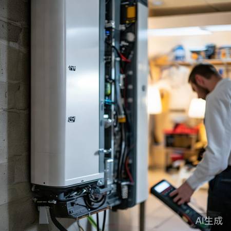 壁挂炉定期检查，维护保养。