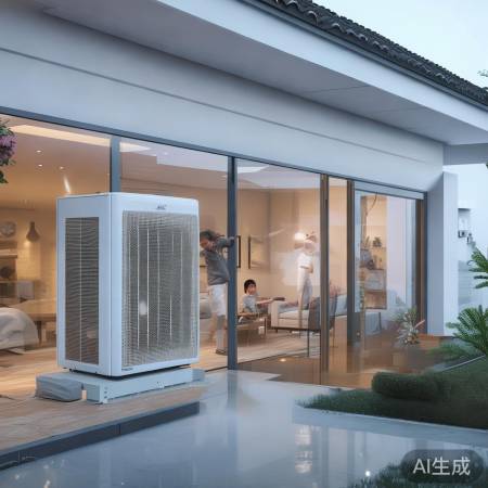 环保高效空气能供暖