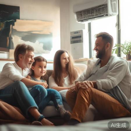 空调自动调节，舒适家居生活