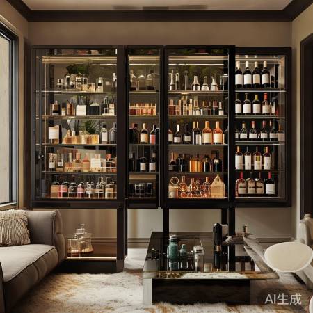 化妆品柜vs红酒柜，选对家居风