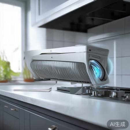 集成灶风机：风量适中，低噪音