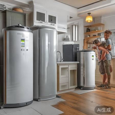 选热水器看容量、加热方式及安全