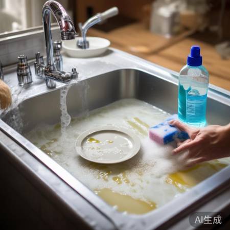 洗洁精增强去油效果