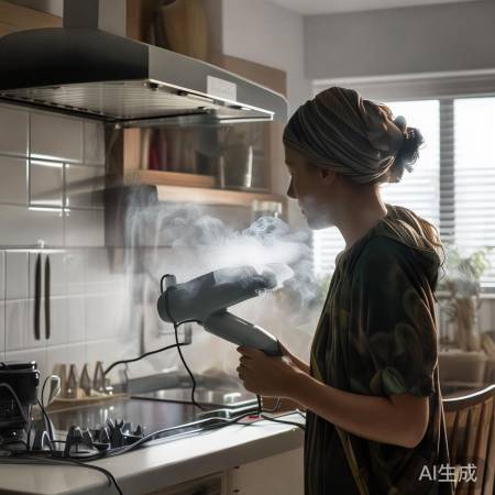 厨房吹发远离油烟机