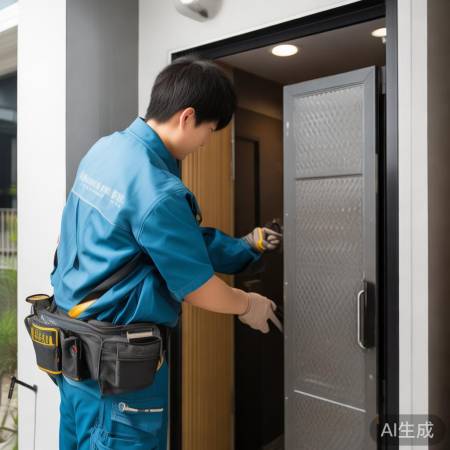 YY快速修防盗门，质量保障