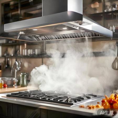 “1700风量油烟机，吸力惊人