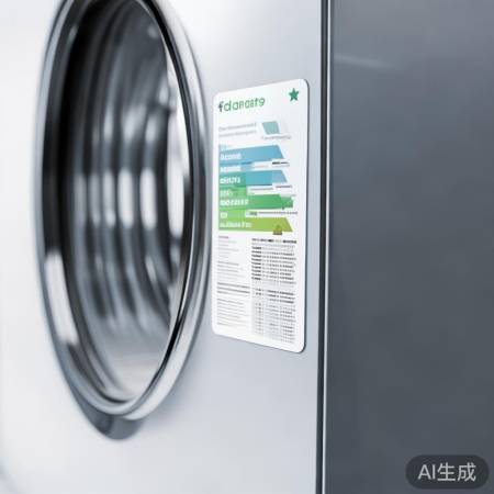 查看能效标识选节能洗衣机