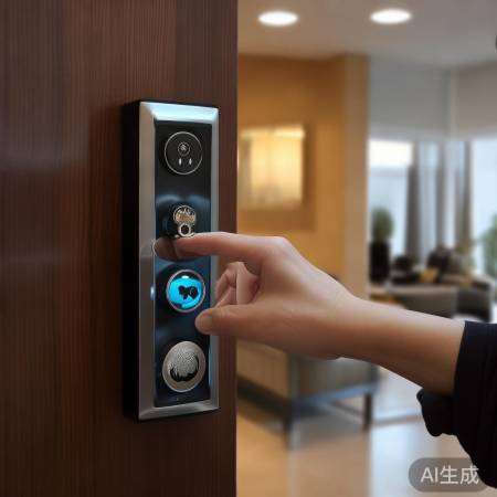 玻璃狗指纹锁，安全智能新选择