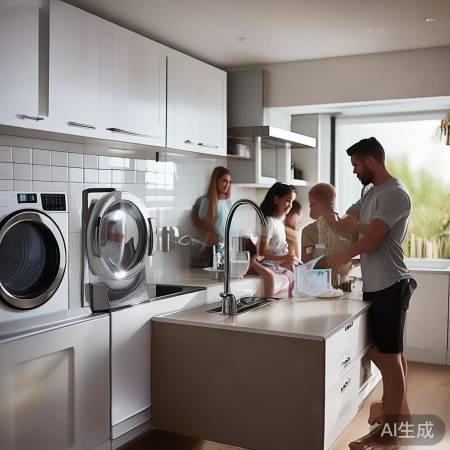 “根据需求选洗手台洗衣机”