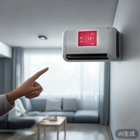 空调一键开关，简单如灯