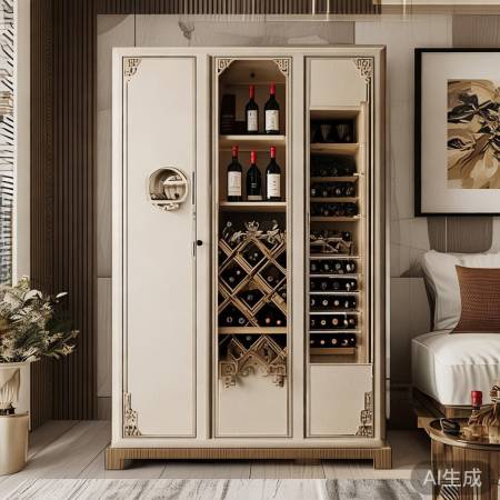 酒柜选与家居风格搭