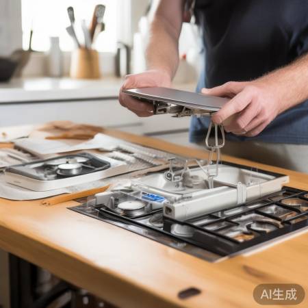 安装油烟机，耐心拼图