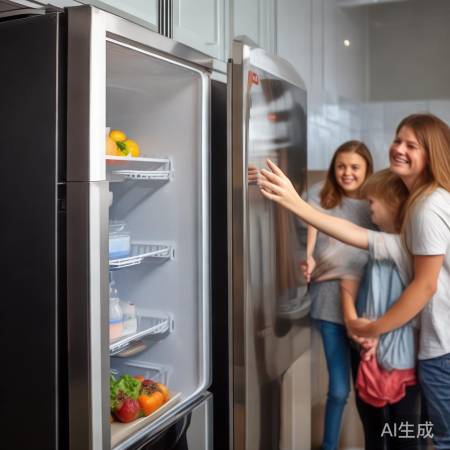 新冰箱启用，温度稳定再放食