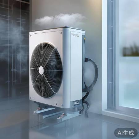 空气能热水器，空气加热水