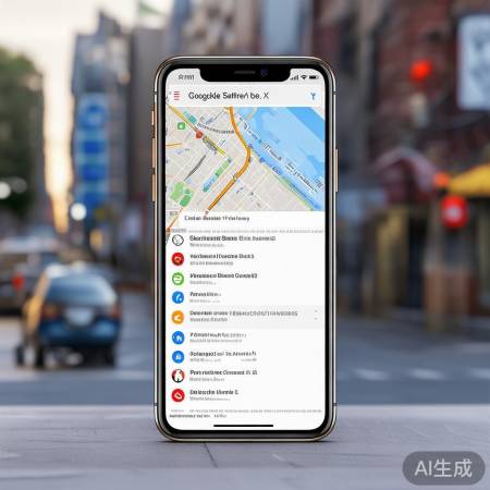 地图APP查忠信保险柜