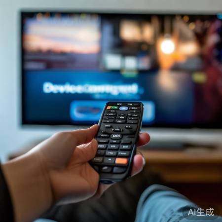 “电视连接优盘，播放开始”