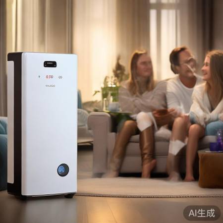 “威博热水器，冬日暖阳守护者”