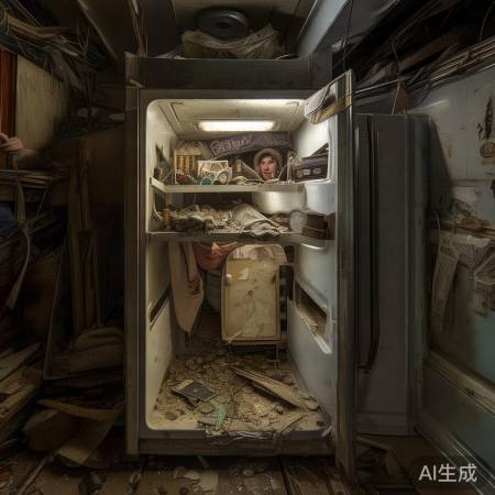 废弃冰箱宝藏揭秘