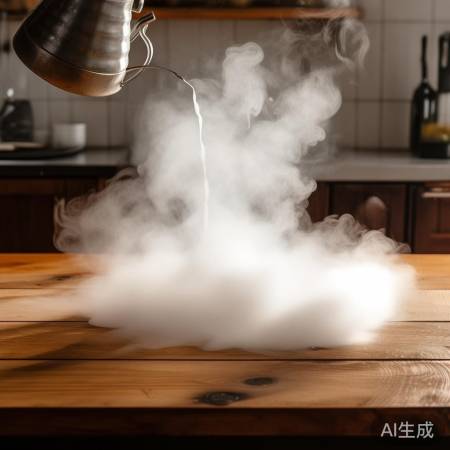 热水蒸汽除垢法