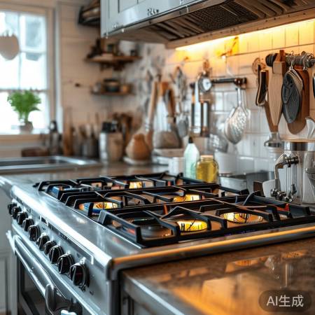 燃气灶焕新，自然清洁生活