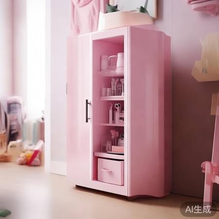 粉色消毒柜，美甲好帮手