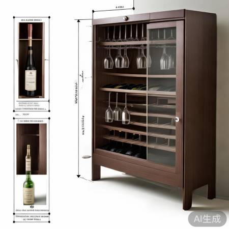 红酒柜酒托尺寸揭秘