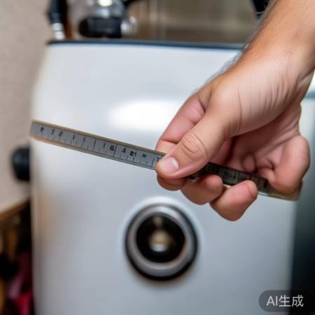 “排水孔尺寸一测便知”