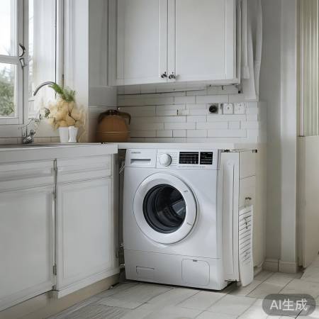 洗衣机摆放需合理，节省空间方便