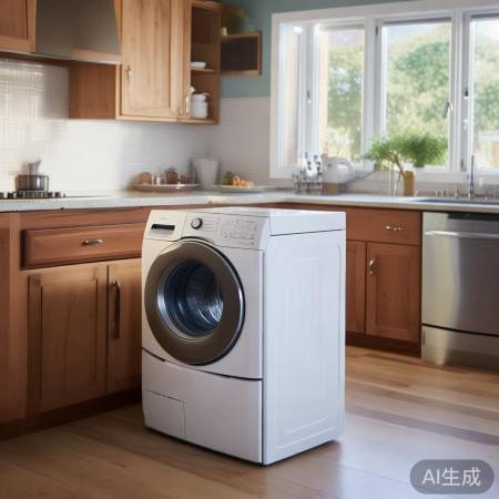 洗衣机厨房操作台一体化