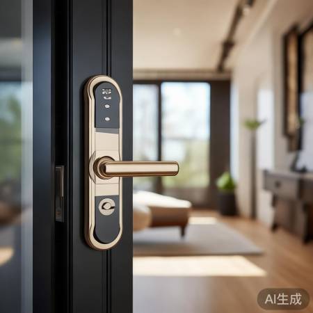 智能锁升级，安全美观必备