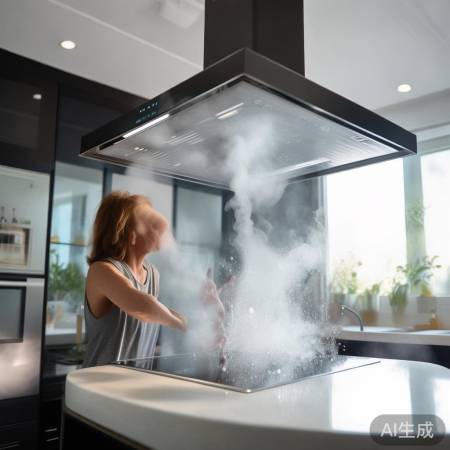 蒸汽洗油烟机，一键清洗，省心便