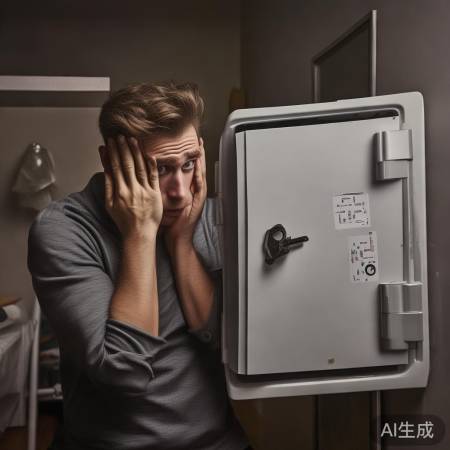 保险柜钥匙柄断裂应急法