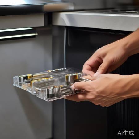 更换消毒柜碱性电池教程