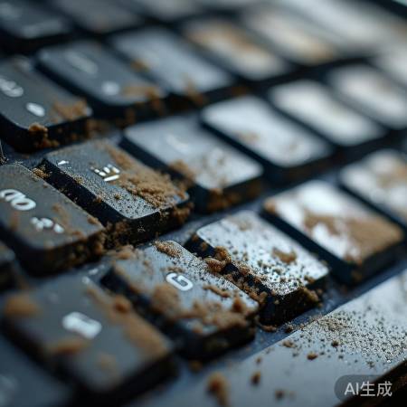 键盘积尘易失灵