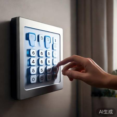 防盗门密码易学，定期更换保安全