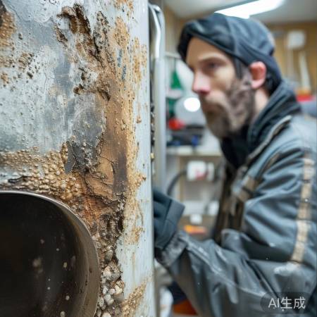 热水器内胆水垢腐蚀损坏